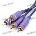 MILLIONWELL Dual RCA Male to Male AV Connection Cable (150cm) MILLIONWELL Dual RCA Male to Male AV Connection Cable (150cm)