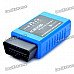 ELM327 v1.5 OBD 2 / OBD Bluetooth Diagnostic Interface - Blue ELM327 v1.5 OBD 2 / OBD Bluetooth Diagnostic Interface - Blue