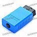 ELM327 v1.5 OBD 2 / OBD Bluetooth Diagnostic Interface - Blue ELM327 v1.5 OBD 2 / OBD Bluetooth Diagnostic Interface - Blue
