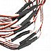 300mm 3-Pin Servo Leads Connection Splitted Y-Cables (10-Pack)