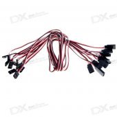 500mm 3-Pin Servo Leads Connection Extension Cables (10-Pack)