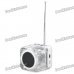 1.4" LCD Mini Music Speaker w USB /TF /FM - Silver