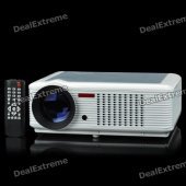100W LED 5" LCD Projector w/ HDMI / VGA / TV / S-video / YPbPr (AC 110~240V / EU Plug)