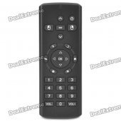 Multi-function 2.4G Wireless Remote Controller with USB Receiver - Black