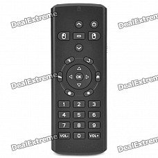Multi-function 2.4G Wireless Remote Controller with USB Receiver - Black Multi-function 2.4G Wireless Remote Controller with USB Receiver - Black
