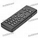Multi-function 2.4G Wireless Remote Controller with USB Receiver - Black Multi-function 2.4G Wireless Remote Controller with USB Receiver - Black