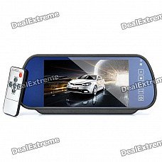 Universal 7.0" LCD Rearview Mirror Monitor w/ Remote Controller (DC 12V) Universal 7.0" LCD Rearview Mirror Monitor w/ Remote Controller (DC 12V)