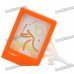 RIKISHI Creative Stylish Plastic Photo Frame with Stand - Random Color (12 x 9.5cm)