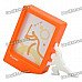 RIKISHI Creative Stylish Plastic Photo Frame with Stand - Random Color (12 x 9.5cm)