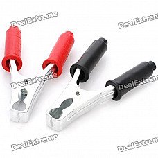 Car 200A Battery Terminal Alligator Crocodile Clamp Clip (Pair)