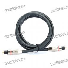 Optical Fiber Digital Audio Toslink Male to Male Cable (85cm) Optical Fiber Digital Audio Toslink Male to Male Cable (85cm)
