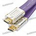 MOSHOU 24K Gold Plated HDMI 1.4 Male to Male Flat Connection Cable (200cm) MOSHOU 24K Gold Plated HDMI 1.4 Male to Male Flat Connection Cable (200cm)