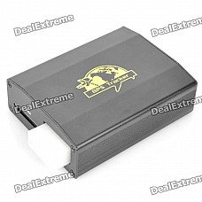 TK-103 Quad-Band GPRS/GSM/GPS Car Vehicle Tracker w/ TF - Black TK-103 Quad-Band GPRS/GSM/GPS Car Vehicle Tracker w/ TF - Black