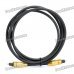 Optical Fiber Digital Audio Toslink Male to Male Cable - Golden Plug (150cm) Optical Fiber Digital Audio Toslink Male to Male Cable - Golden Plug (150cm)