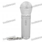 Portable Microphone Style Ashtray Keychain