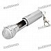 Portable Microphone Style Ashtray Keychain