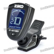 ZIKO DT-100 1.3" LCD Clip-On Tuner (1 x CR2032) ZIKO DT-100 1.3" LCD Clip-On Tuner (1 x CR2032)