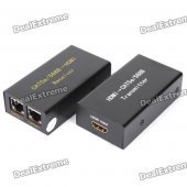 HDMI Extender Transmitter & Receiver Set - Black (Pair)