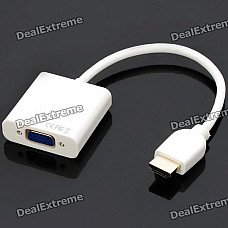 1080P HDMI Male to VGA Female Adapter Cable (10cm)