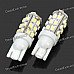 T10 0.18Wx27 White Light 27-SMD 5050 LED Car Reading Light (DC 12V / Pair) T10 0.18Wx27 White Light 27-SMD 5050 LED Car Reading Light (DC 12V / Pair)