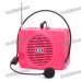Daile Multi-Function Megaphone Voice Amplifier MP3 Music Speaker w/ FM / SD / Microphone - Deep Pink Daile Multi-Function Megaphone Voice Amplifier MP3 Music Speaker w/ FM / SD / Microphone - Deep Pink