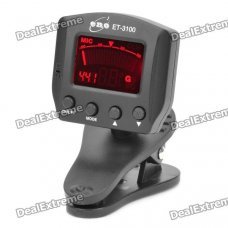 1.3" LCD Clip-On Digital Tuner (1 x CR2032) 1.3" LCD Clip-On Digital Tuner (1 x CR2032)