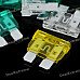 10A / 15A / 20A / 25A / 30A Blade Fuses Set for Car Vehicle (Size M / 50-Piece Pack)