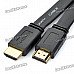 2160P HDMI V1.4 24K Gold Plated Male to Male Flat Connection Cable - Black (10M) 2160P HDMI V1.4 24K Gold Plated Male to Male Flat Connection Cable - Black (10M)