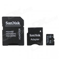 Genuine Sandisk Micro SD/TF Card with SD Card Adapter (16GB) Genuine Sandisk Micro SD/TF Card with SD Card Adapter (16GB)