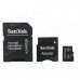 Genuine Sandisk Micro SD/TF Card with SD Card Adapter (16GB) Genuine Sandisk Micro SD/TF Card with SD Card Adapter (16GB)