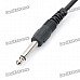 6.35mm Male to Male Audio Connection Cable for Guitar / Bass - Black (5M-Length)