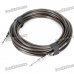 Instrument Guitar Bass Cable Cord - Transparent Grey (10m-Length)