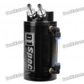 Aluminum Alloy Oil Catch Tank - Black (500ml)
