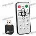Mini DVB-T Digital TV USB 2.0 Dongle Stick w/ Remote Controller - Black Mini DVB-T Digital TV USB 2.0 Dongle Stick w/ Remote Controller - Black