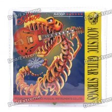 ALICE A406P 0.30/0.41/0.61/0.81/1.07/1.35mm Strings Set for 40~42" Acoustic Guitar (6-Set) ALICE A406P 0.30/0.41/0.61/0.81/1.07/1.35mm Strings Set for 40~42" Acoustic Guitar (6-Set)