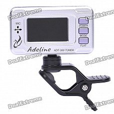 1.3" LCD Clip-On Chromatic Tuner (1 x CR2032) 1.3" LCD Clip-On Chromatic Tuner (1 x CR2032)