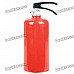Fire Extinguisher Style Coin Bank - Red