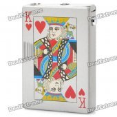 2-in-1 Poker Style Butane Lighter + Money Detector - Random Pattern (1 x AG3)