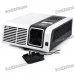 LED DLP Pocket Projector w/ VGA / AV / SD / Mini USB / DC - Black + White LED DLP Pocket Projector w/ VGA / AV / SD / Mini USB / DC - Black + White