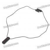 Fashion Touch Button Necklace MP3 Player - Black (2GB)