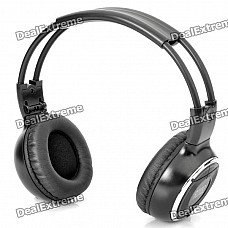Folding IR Infrared Stereo Wireless Headphone - Black (2 x AAA) Folding IR Infrared Stereo Wireless Headphone - Black (2 x AAA)