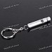 Metal Whistle Keychain - Random Color