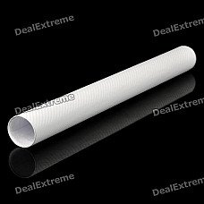 Car Decoration Carbon Fiber Sticker - White