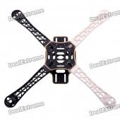 4-Axis HJ450 Multi Flame Wheel Flame Strong Smooth KK MK MWC Quadcopter Kit - White + Black