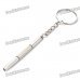 Mini Stainless Steel Multifunction Screwdriver Keychain Mini Stainless Steel Multifunction Screwdriver Keychain