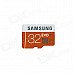 Genuine Samsung CLASS 10 Micro SDHC Card with SD Card Adapter - Black (32GB)