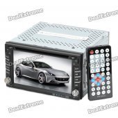 6.2" Touch Screen Win CE6.0 Car DVD Player GPS Navigator w/ Bluetooth / FM / AM / Analog TV - Black