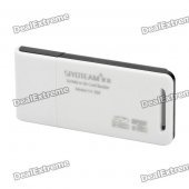 SIYOTEAM USB 2.0 SD / TF Card Reader - White (Max. 16GB)