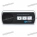 Portable Rechargeable Bluetooth V3.0+EDR Cell Phone Handsfree Speaker Car Kit - Black Portable Rechargeable Bluetooth V3.0+EDR Cell Phone Handsfree Speaker Car Kit - Black