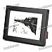 Stylish Wooden Dual Layer Photo Frame for 7" / 5" Photo - Black